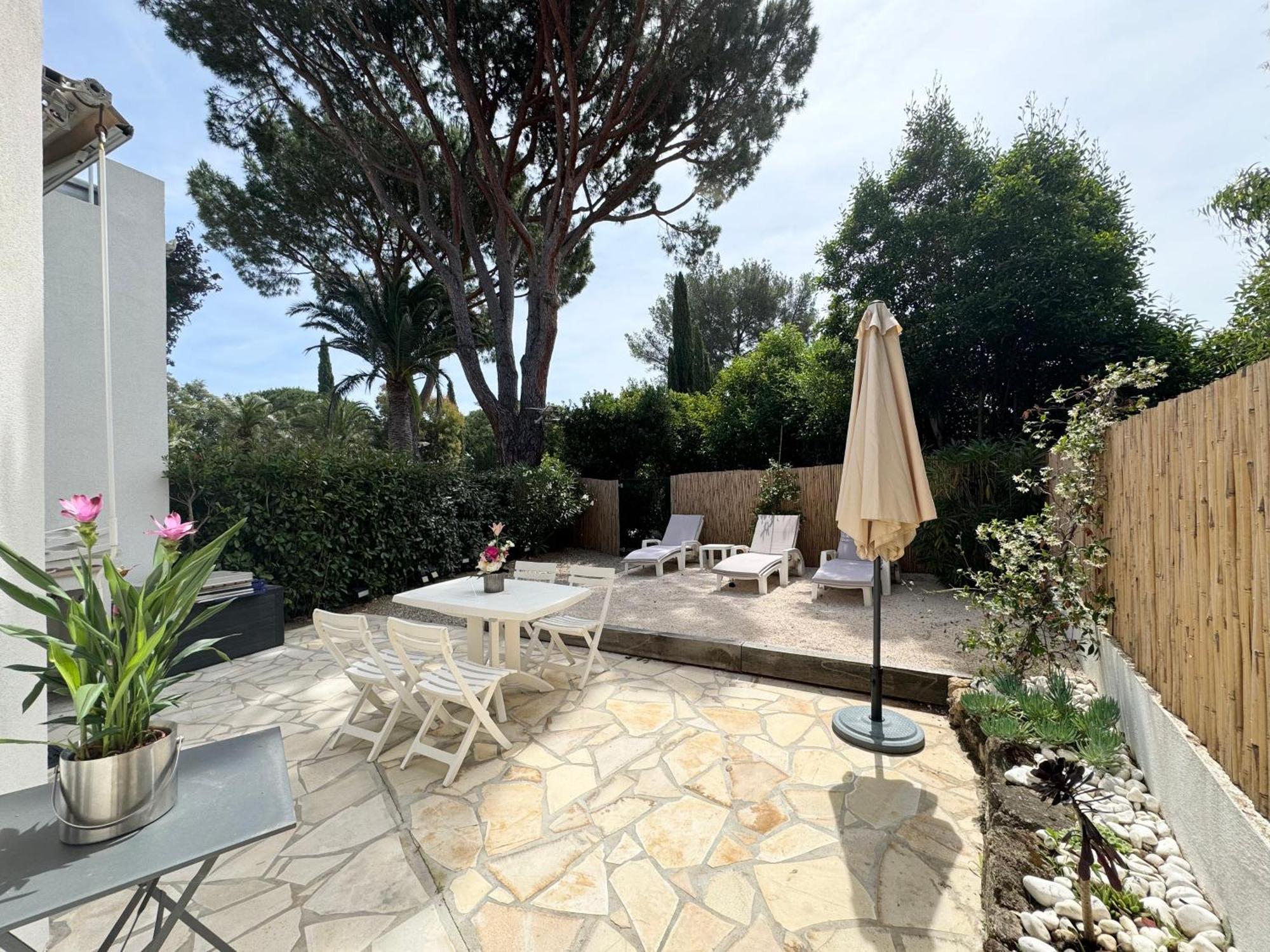 Appartement 1Ch Avec Terrasse Et Jardinet A 400M De La Plage キャバレール・シュル・メール エクステリア 写真